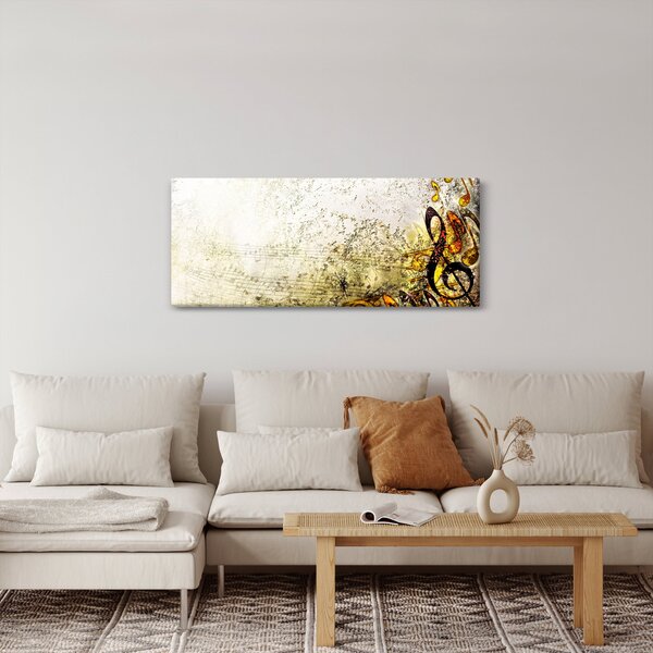 Kép - a zene ereje (120x50 cm)