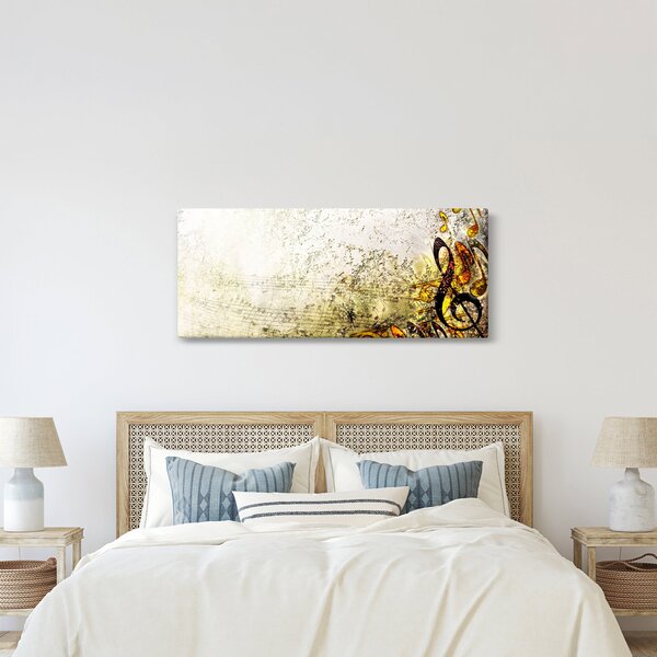 Kép - a zene ereje (120x50 cm)