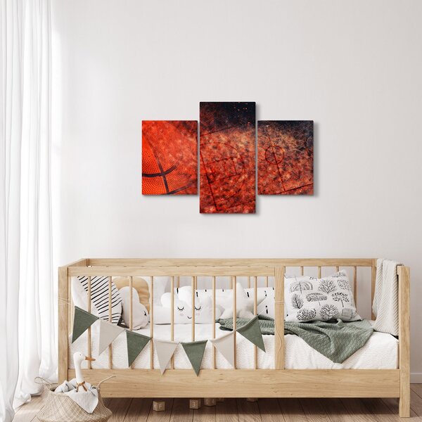Kép - Kosárlabda labda (90x60 cm)