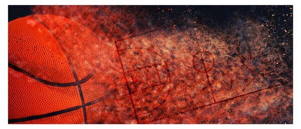 Kép - Kosárlabda labda (120x50 cm)