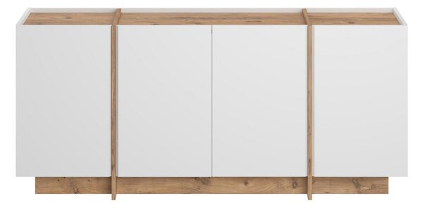 Dorma Komód/ konzolasztal 180 cm – Atlantic Pine / Fehér