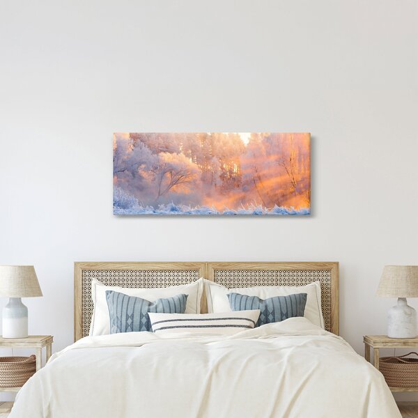 Kép - fagyos hajnal (120x50 cm)