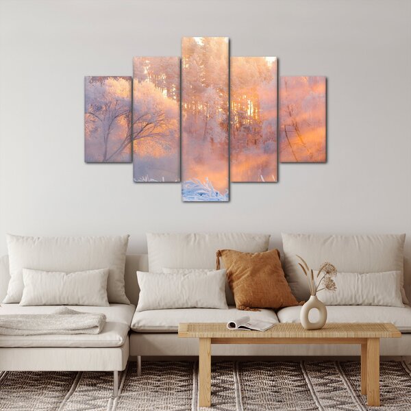 Kép - fagyos hajnal (150x105 cm)