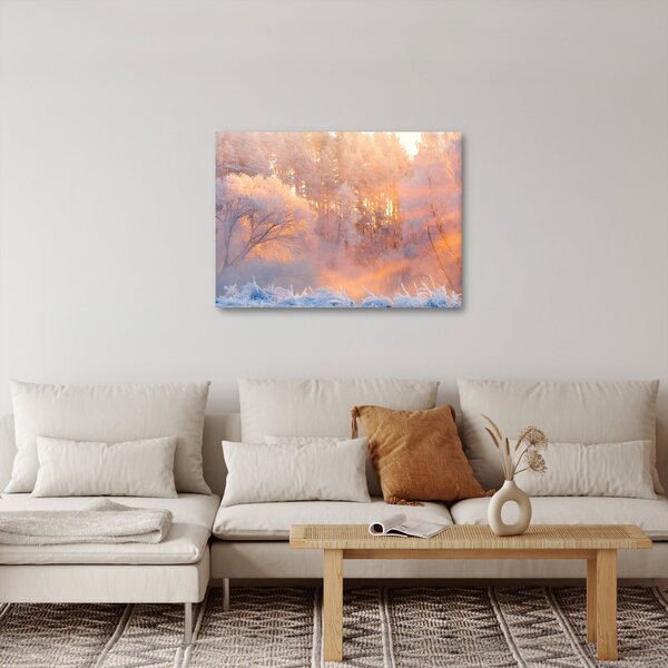 Kép - fagyos hajnal (70x50 cm)