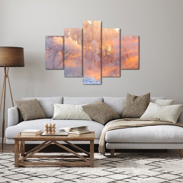 Kép - fagyos hajnal (150x105 cm)