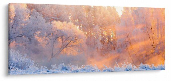 Kép - fagyos hajnal (120x50 cm)