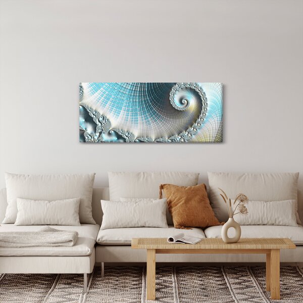 Egy texturált spirál képe (120x50 cm)