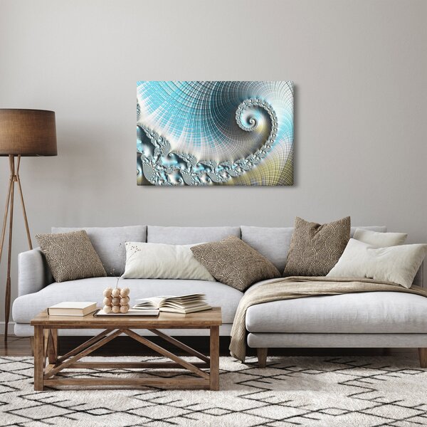 Egy texturált spirál képe (90x60 cm)