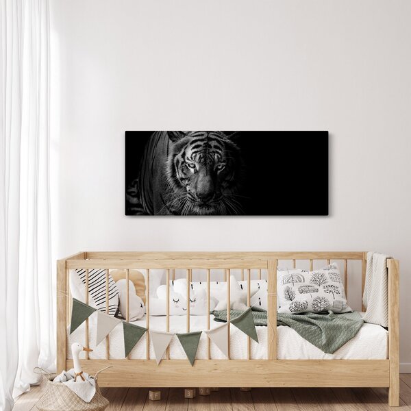 Egy vadtigris képe (120x50 cm)
