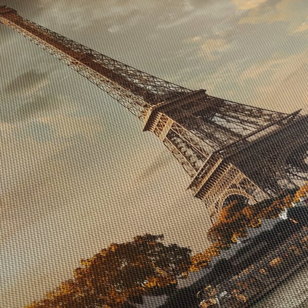 Kép - Eiffel-torony, Párizs, Franciaország (120x50 cm)