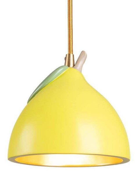 Függőlámpa SELETTI, dimmable, Sárga, Étkező, Műanyag