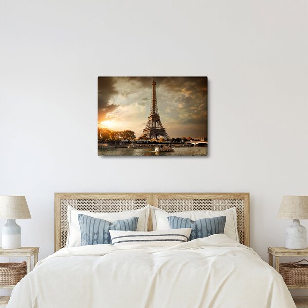 Kép - Eiffel-torony, Párizs, Franciaország (70x50 cm)