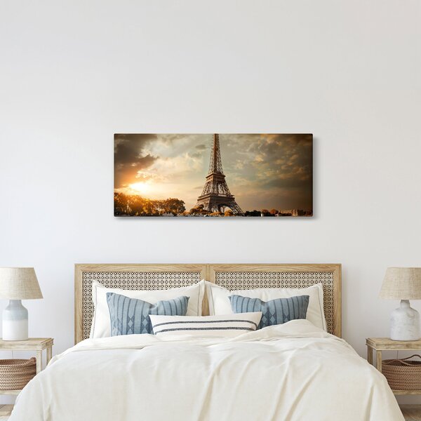 Kép - Eiffel-torony, Párizs, Franciaország (120x50 cm)