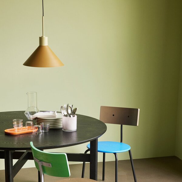 Függőlámpa Hübsch, Crayon, dimmable, Barna / Rozsdabarna, Étkező, Fém, Dizájn