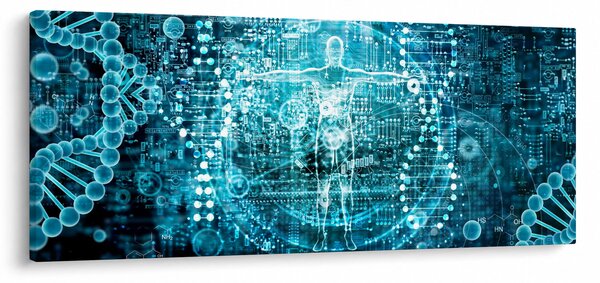 Kép - Genetika (120x50 cm)