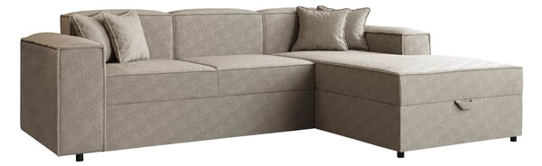 Sarokkanapé Clovis 116, Kárpit, 79x253x166cm