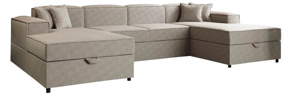 Sarokkanapé Clovis 115, Kárpit, 79x320x166cm