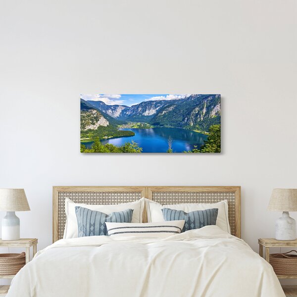Kép - Hallstatt tó, Hallstatt, Austria (120x50 cm)