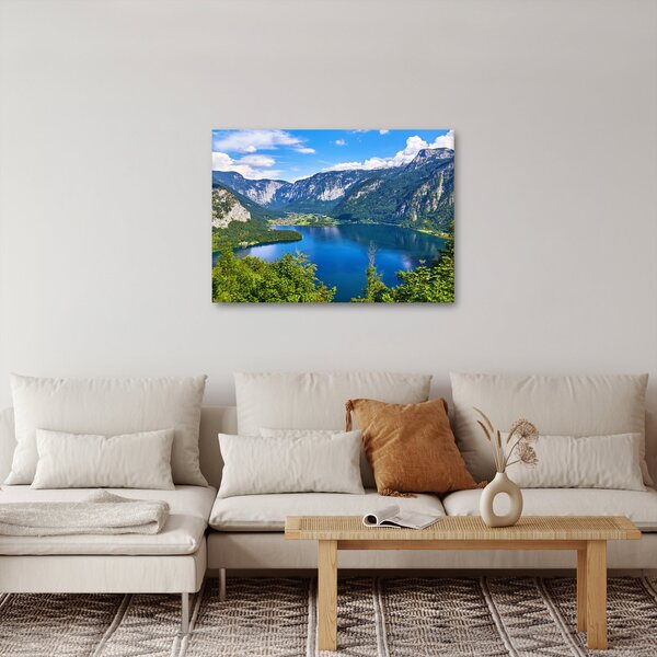 Kép - Hallstatt tó, Hallstatt, Austria (70x50 cm)