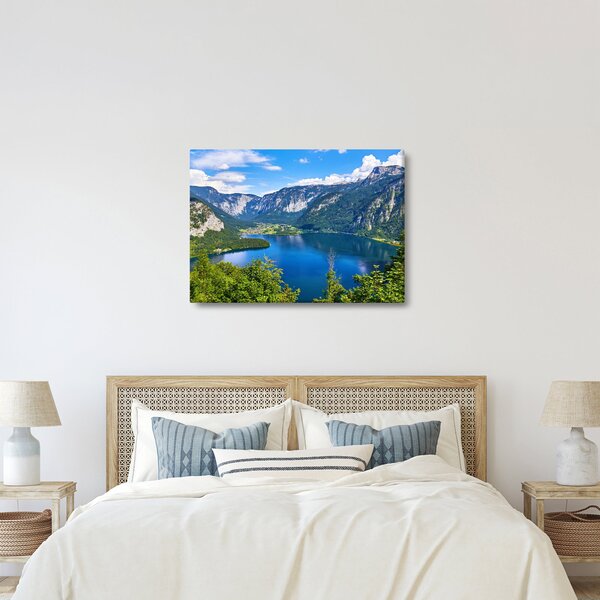 Kép - Hallstatt tó, Hallstatt, Austria (70x50 cm)