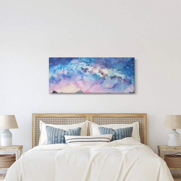 Kép - Milky Way, akvarell (120x50 cm)