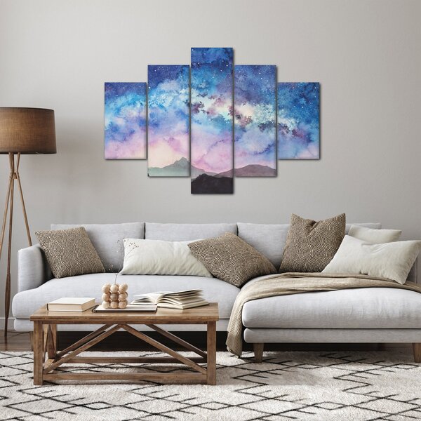 Kép - Milky Way, akvarell (150x105 cm)