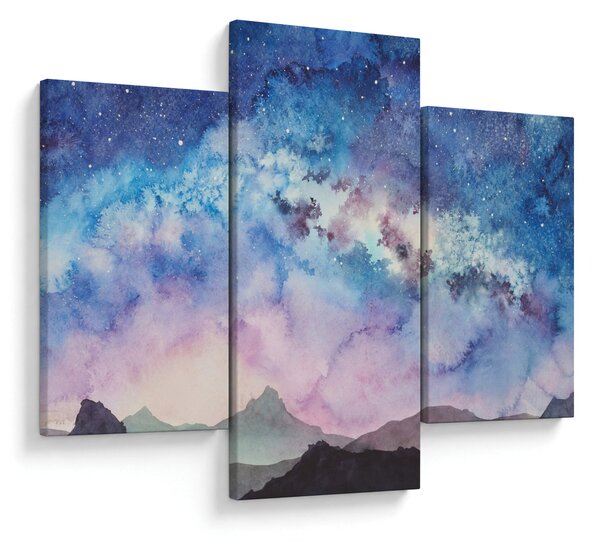 Kép - Milky Way, akvarell (90x60 cm)