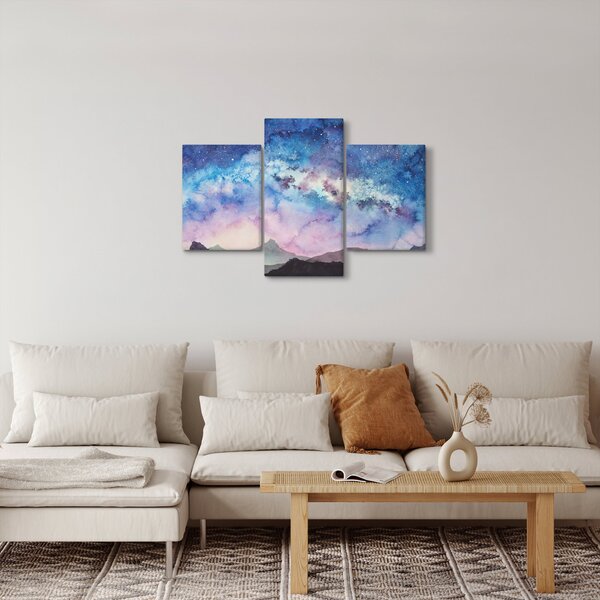 Kép - Milky Way, akvarell (90x60 cm)
