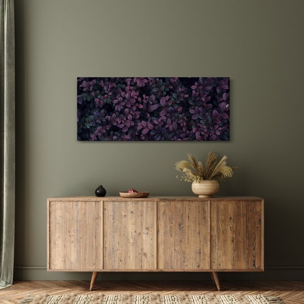 Sötétvörös levelek képe (120x50 cm)