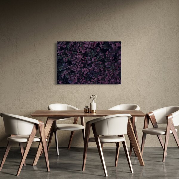 Sötétvörös levelek képe (90x60 cm)