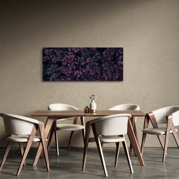 Sötétvörös levelek képe (120x50 cm)