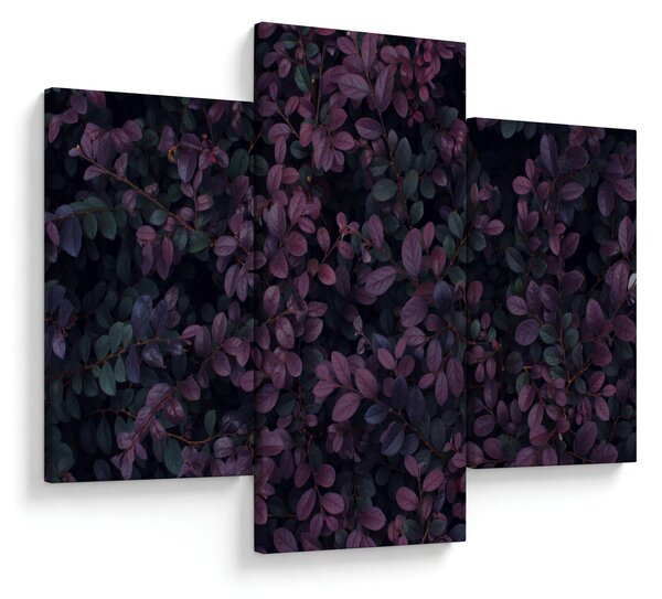 Sötétvörös levelek képe (90x60 cm)