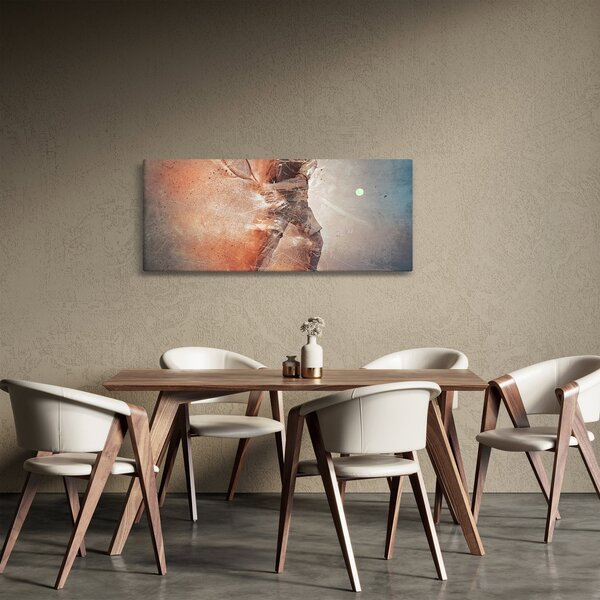 Kép - teniszező (120x50 cm)