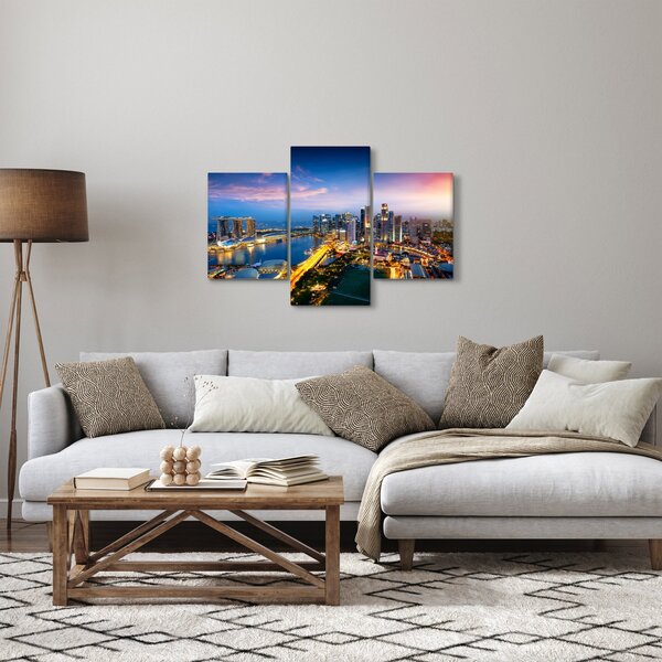 Kép - Szingapúr, Ázsia (90x60 cm)
