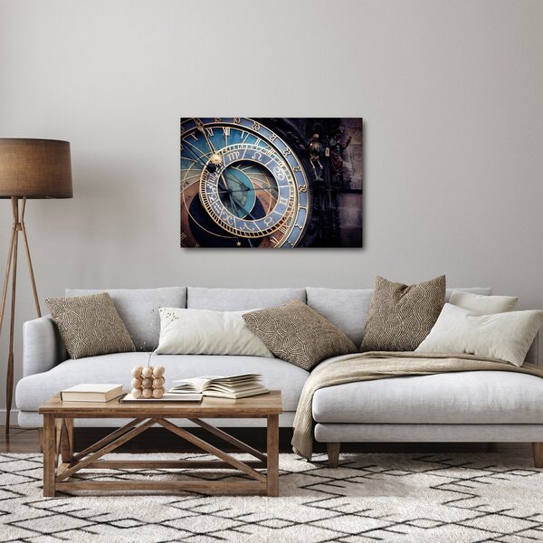 Kép - Orloj, Prága (70x50 cm)