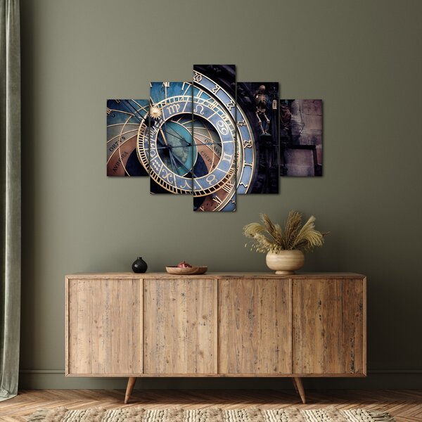 Kép - Orloj, Prága (150x105 cm)