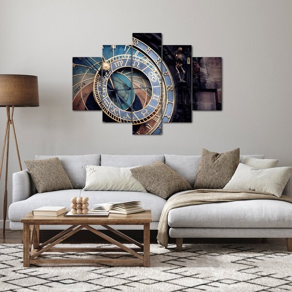 Kép - Orloj, Prága (150x105 cm)