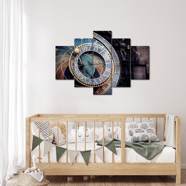 Kép - Orloj, Prága (150x105 cm)