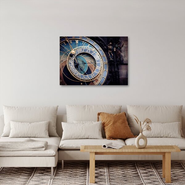 Kép - Orloj, Prága (70x50 cm)