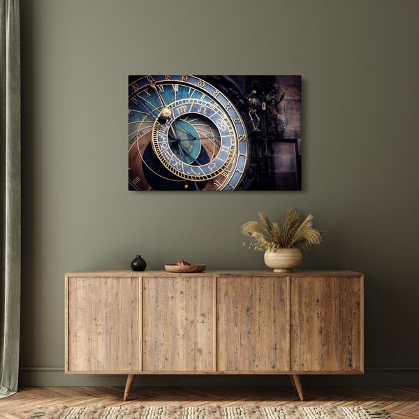 Kép - Orloj, Prága (90x60 cm)