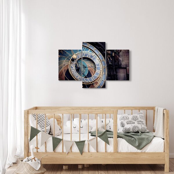 Kép - Orloj, Prága (90x60 cm)