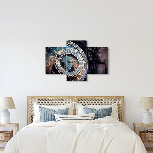 Kép - Orloj, Prága (90x60 cm)