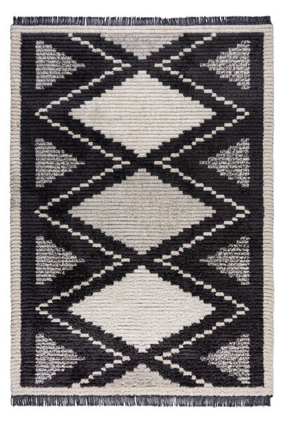 Szürke szőnyeg 230x160 cm Domino Zaid Berber - Flair Rugs