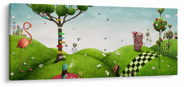 Kép egy csodálatos tájról (120x50 cm)