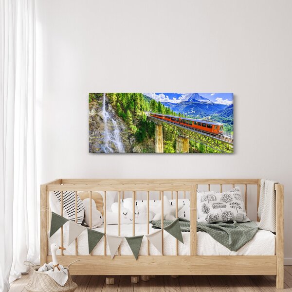 Kép - Matterhorn, Zermatt, Valais, Svájc (120x50 cm)