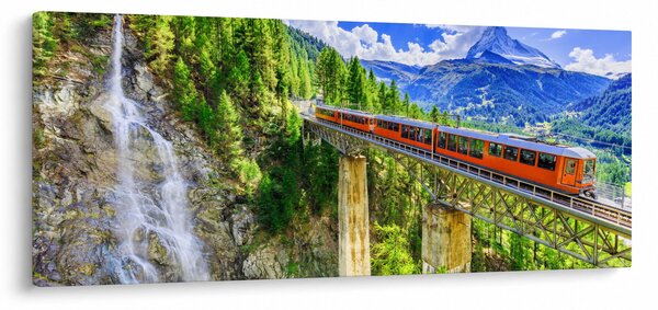 Kép - Matterhorn, Zermatt, Valais, Svájc (120x50 cm)