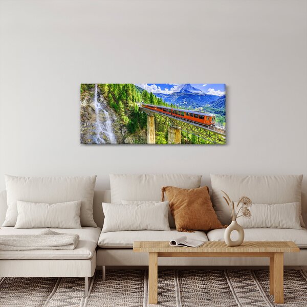 Kép - Matterhorn, Zermatt, Valais, Svájc (120x50 cm)