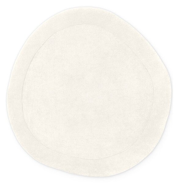 Krémszínű kézi szövésű gyapjúkeverék kerek szőnyeg ø 160 cm Kari Organic – Villeroy&Boch
