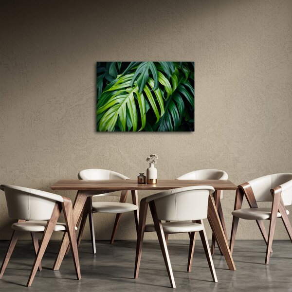 Kép - trópusi levelek (70x50 cm)