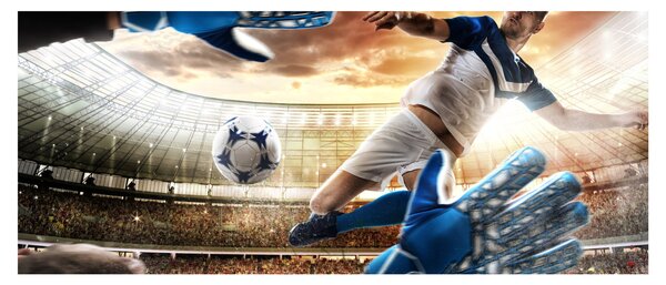 Kép - futballista (120x50 cm)